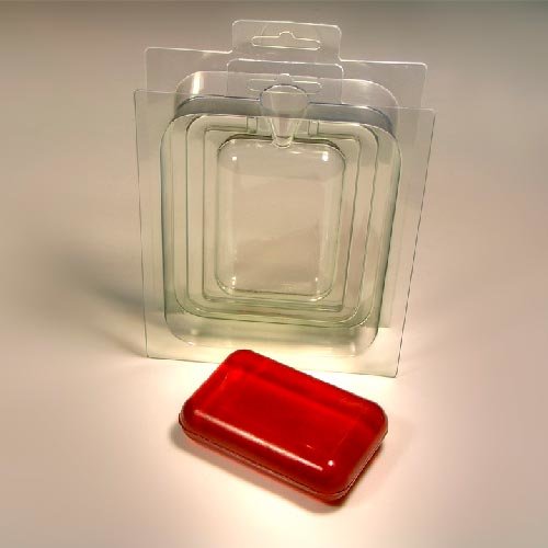 Пластиковая 3D форма для мыла Прямоугольник сторона Б