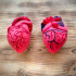 Анатомическое сердце форма для бомбочек   