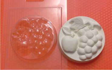 Фрукты пластиковая форма для мыла